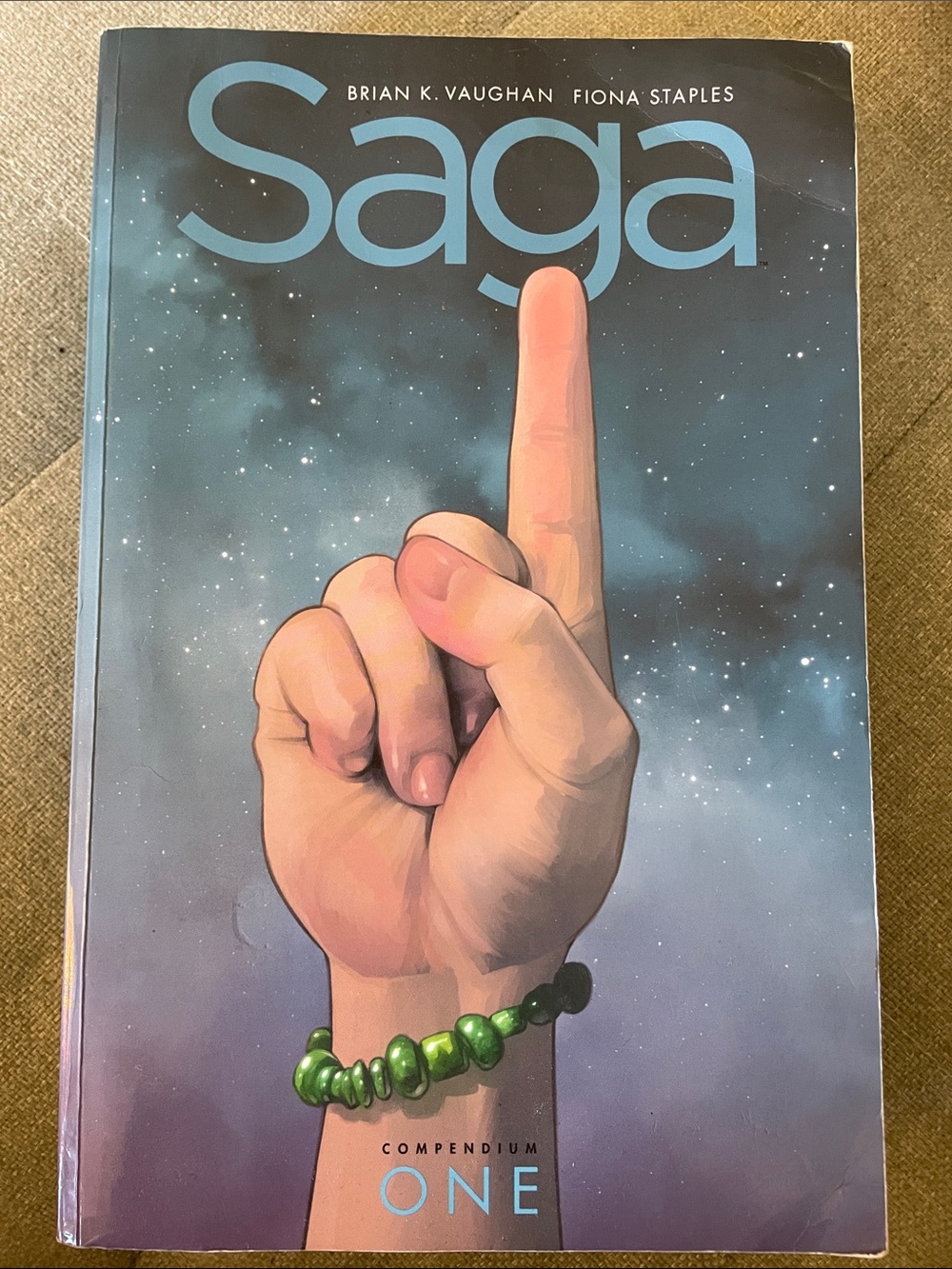 Saga Compendium One Graphic Novel - Blue Cover